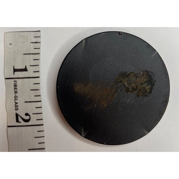 Bronze Angel Medal In Velvet Case With Detailed Design Round Keepsake 2 Inches - Picture 3 of 5